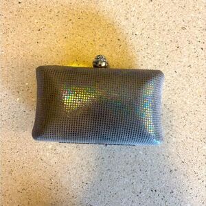 Expressions Silver Iridescent Evening Bag by Expressions NYC